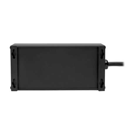 Tripp Lite IBAR4ULTRAUSBB Isobar 4-Outlet Surge Protector 8 ft. (2.43 m) Cord Right-Angle Plug 3330 Joules 2 USB Ports Metal Housing Isobar Series