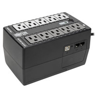 Tripp Lite INTERNET600U 600VA 325W Standby UPS - 10 NEMA 5-15R Outlets 120V 50/60 Hz USB 5-15P Plug Desktop/Wall Mount UPS Battery Backup
