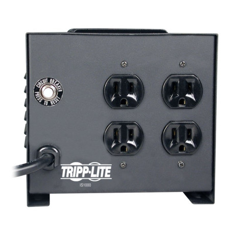 Tripp Lite IS1000 Isolator Series 120V 1000W Isolation Transformer-Based Power Conditioner 4 Outlets TAA