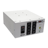 Tripp Lite IS1000HGDV Isolator Series Dual-Voltage 115/230V 1000W 60601-1 Medical-Grade Isolation Transformer C14 Inlet 8 C13 Outlets IS Series
