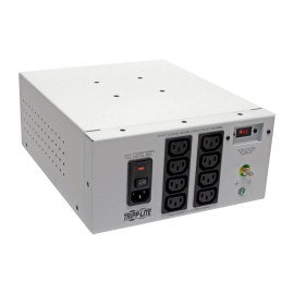 Tripp Lite IS1000HGDV Isolator Series Dual-Voltage 115/230V 1000W 60601-1 Medical-Grade Isolation Transformer C14 Inlet 8 C13 Outlets