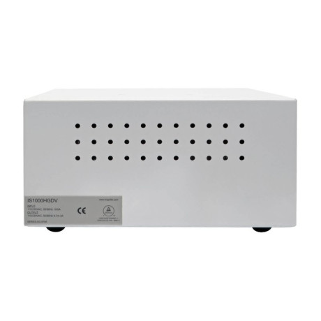Tripp Lite IS1000HGDV Isolator Series Dual-Voltage 115/230V 1000W 60601-1 Medical-Grade Isolation Transformer C14 Inlet 8 C13 Outlets IS Series