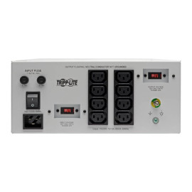 Tripp Lite IS1800HGDV Isolator Series Dual-Voltage 115/230V 1800W 60601-1 Medical-Grade Isolation Transformer C20 Inlet 8 C13 Outlets