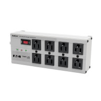 Tripp Lite ISOBAR825ULTRA Isobar 8-Outlet Surge Protector 25 ft. Cord with Right-Angle Plug 3840 Joules Diagnostic LEDs Metal Housing
