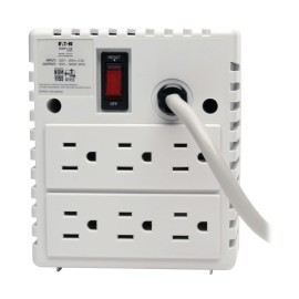 Tripp Lite LS606M 600W 120V Power Conditioner with Automatic Voltage Regulation (AVR) AC Surge Protection 6 Outlets