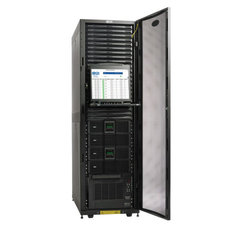 Tripp Lite MDA3F34UPX00000 EdgeReady Micro Data Center - 34U (2) 6 kVA UPS Systems (N+N) Network Management and Dual PDUs 208/240V or 230V Assembled/Tested Unit