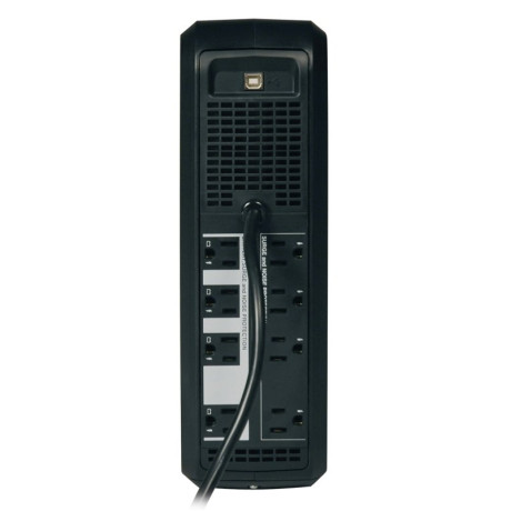 Tripp Lite OMNI650LCD OmniSmart LCD 120V 650VA 350W Line-Interactive UPS Tower LCD display USB port OmniSmart Series
