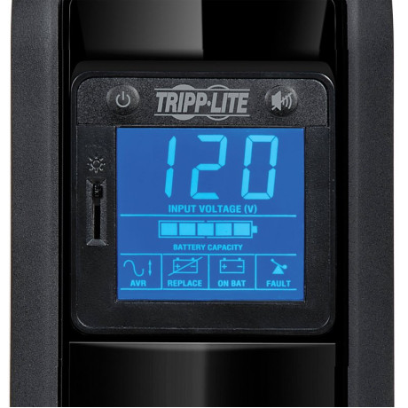 Tripp Lite OMNI900LCD OmniSmart LCD 120V 900VA 475W Line-Interactive UPS Tower LCD display USB port OmniSmart Series