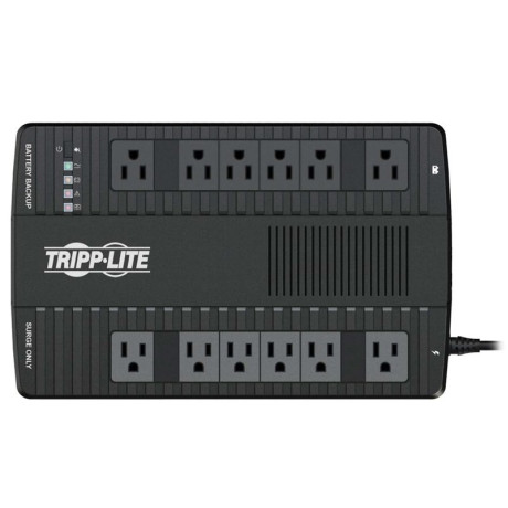 Tripp Lite OMNISMART750MX 750VA 460W 120V Line-Interactive UPS - 12 NEMA 5-15R Outlets Double-Boost AVR USB Desktop/Wall-Mount
