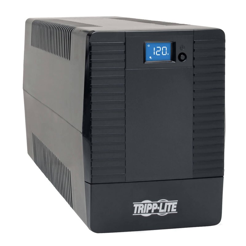 Tripp Lite OMNIVS1200LCD 1200VA 600W Line-Interactive UPS with 8 Outlets - AVR 120V 50/60 Hz LCD USB Tower OmniVS Series