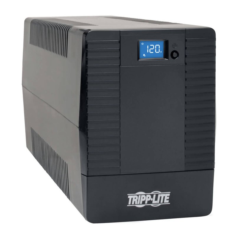 Tripp Lite OMNIVS1500LCD 1440VA 900W Line-Interactive UPS - 8 NEMA 5-15R Outlets AVR 120V 50/60 Hz USB Serial LCD Tower OmniVS Series