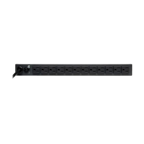 Tripp Lite PDU1215 1.8kW Single-Phase 120V Basic PDU 13 NEMA 5-15R Outlets NEMA 5-15P Input 15 ft. (4.57 m) Cord 1U Rack-Mount PDU Series