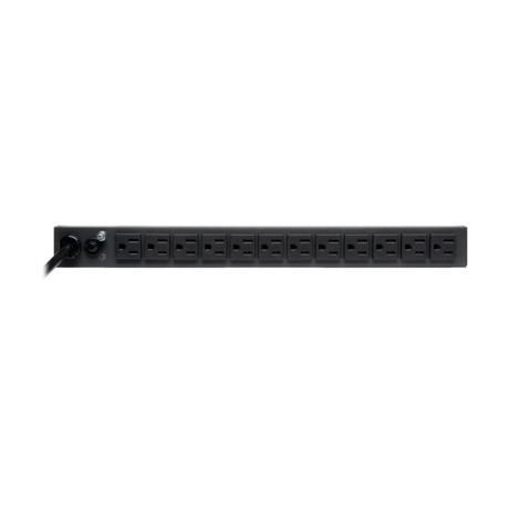 Tripp Lite PDU121506 1.8kW 120V Single-Phase Basic PDU - 13 NEMA 5-15R Outlets 5-15P Input 6 ft. Cord 1U Rack-Mount PDU Series