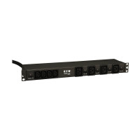 Tripp Lite PDU1230 5.8kW 200-240V Single-Phase Basic PDU - 16 C13 & 4 C19 Outlets L6-30P Input 15 ft. (4.6 m) Cord 1U Rack-Mount PDU Series