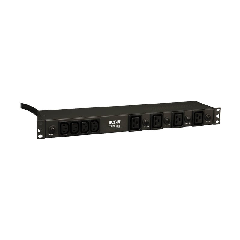 Tripp Lite PDU1230 5.8kW 200-240V Single-Phase Basic PDU - 16 C13 & 4 C19 Outlets L6-30P Input 15 ft. (4.6 m) Cord 1U Rack-Mount PDU Series