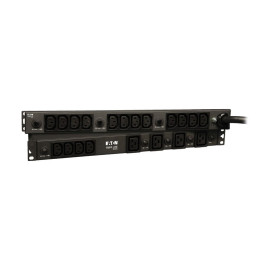 Tripp Lite PDU1230 5.8kW 200-240V Single-Phase Basic PDU - 16 C13 & 4 C19 Outlets L6-30P Input 15 ft. (4.6 m) Cord 1U Rack-Mount