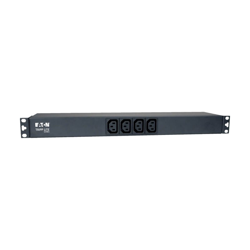 Tripp Lite PDU12IEC 1.9-3.8kW Single-Phase 120240V Basic PDU 14 Outlets (12 C13 & 2 C19) C20 16A Input 1U Rack-Mount