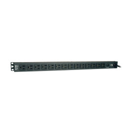 Tripp Lite PDU1415 1.8kW Single-Phase 120V Basic PDU 14 NEMA 5-15R Outlets NEMA 5-15P Input 15 ft. (4.57 m) Cord 0U Vertical