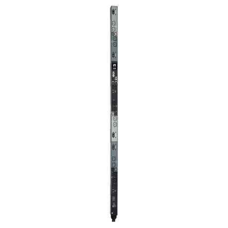 Tripp Lite PDU3EVNR6H50A 14.4kW 208V 3PH Monitored Per-Outlet PDU - LX Interface Gigabit 18 Outlets 50A CS8365C Input LCD 1.8 m Cord 0U 1.8 m Height TAA PDU Series