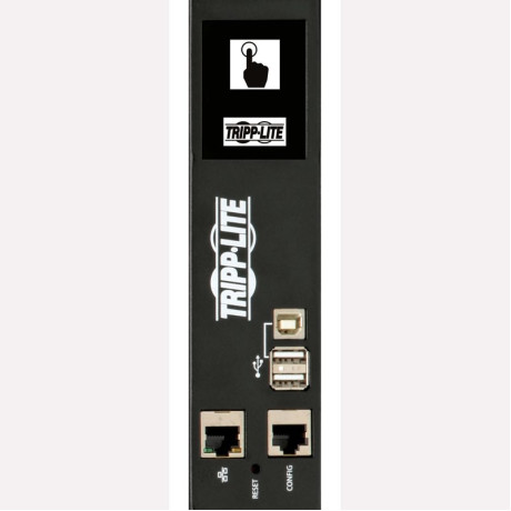 Tripp Lite PDU3EVNR6H50A 14.4kW 208V 3PH Monitored Per-Outlet PDU - LX Interface Gigabit 18 Outlets 50A CS8365C Input LCD 1.8 m Cord 0U 1.8 m Height TAA PDU Series