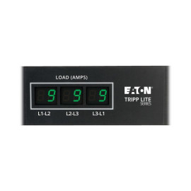Tripp Lite PDU3MV6L2120 5.7kW 3-Phase Local Metered PDU 208/120V Outlets (36 C13 6 C19 6 5-15/20R) L21-20P 6 ft. (1.83 m) Cord 0U Vertical TAA