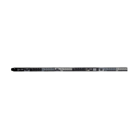 Tripp Lite PDU3XEVSR6G32B Eaton 23kW 220-240V 3PH Switched PDU - LX Interface Gigabit 30 Outlets IEC 309 32A Red 380-415V Input LCD 1.8 m Cord 0U 1.8 m Height TAA