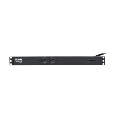 Tripp Lite PDUH20-ISO 2kW 120V Single-Phase Basic PDU with ISOBAR Surge Protection - 3840 Joules 14 Outlets L5-20P Input (5-20P Adapter) 15 ft. Cord 1U