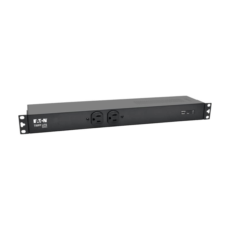 Tripp Lite PDUH20-ISO6 2kW 100-127V Single-Phase Basic PDU with ISOBAR Surge Protection - 3840 Joules 14 Outlets L5-20P Input (5-20P Adapter) 6 ft. Cord 1U PDU Series