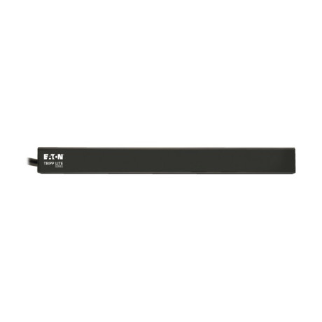 Tripp Lite PDUH30HV19 5.8kW Single-Phase 200-240V Basic PDU 4 C19 Outlets NEMA L6-30P Input 12 ft. (3.66 m) Cord 1U Rack-Mount