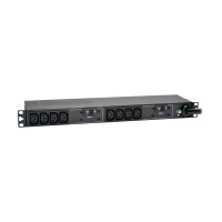 Tripp Lite PDUH32HV 7.7kW Single-Phase 200-240V Basic PDU 10 C13 Outlets IEC 309 32A Blue Input 3.6 m Cord 1U Rack-Mount PDU Series