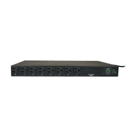 Tripp Lite PDUMH15AT 1.4kW Single-Phase Local Metered Automatic Transfer Switch PDU 2 120V 5-15P 15A Inputs 8 5-15R Outputs 1U TAA