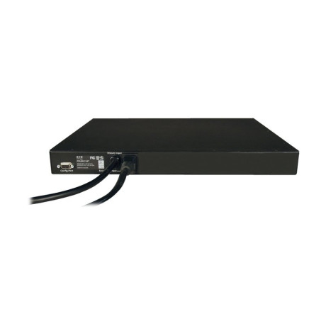 Tripp Lite PDUMH15AT 1.4kW Single-Phase Local Metered Automatic Transfer Switch PDU 2 120V 5-15P 15A Inputs 8 5-15R Outputs 1U TAA PDU Series