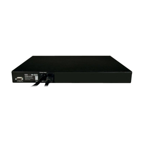 Tripp Lite PDUMH15ATNET 1.4kW Single-Phase Switched Automatic Transfer Switch PDU 2 120V 5-15P 15A Inputs 8 5-15R Outputs 1U TAA PDU Series