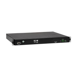 Tripp Lite PDUMH15HVAT 2.4kW Single-Phase Local Metered Automatic Transfer Switch PDU Two 200-240V C14 Inlets 10 C13 Outputs 1U TAA