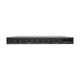 Tripp Lite PDUMH15HVATNET 2.4kW Single-Phase Switched Automatic Transfer Switch PDU Two 200-240V C14 Inlets 10 C13 Outputs 1U TAA
