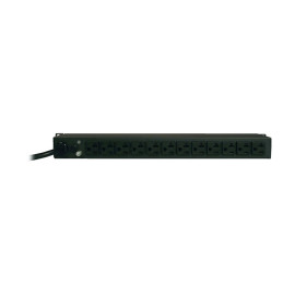Tripp Lite PDUMH20 2.4kW Single-Phase Local Metered PDU 120V (12 5-15/20R) L5-20P / 5-20P 120V Input 15 ft. (4.57 m) Cord 1U Rack-Mount
