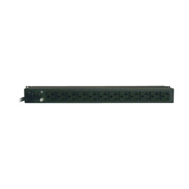 Tripp Lite PDUMH20-6 2kW Single-Phase Local Metered PDU 100-127V Outlets (12 5-15/20R) L5-20P/5-20P Input 6 ft. (1.83 m) Cord 1U Rack-Mount