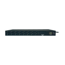 Tripp Lite PDUMH20AT 1.9kW Single-Phase Local Metered Automatic Transfer Switch PDU 2 120V L5-20P / 5-20P Inputs 16 5-15/20R Outputs 1U TAA