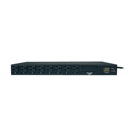Tripp Lite PDUMH20AT 1.9kW Single-Phase Local Metered Automatic Transfer Switch PDU 2 120V L5-20P / 5-20P Inputs 16 5-15/20R Outputs 1U TAA PDU Series