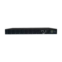 Tripp Lite PDUMH20ATNET 1.9kW Single-Phase Switched Automatic Transfer Switch PDU 2 120V L5-20P / 5-20P Inputs 16 5-15/20R Outputs 1U TAA PDU Series
