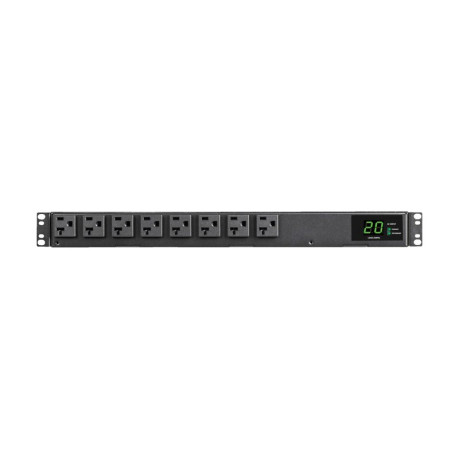Tripp Lite PDUMH20ATS 1.92kW 120V Single-Phase ATS/Local Metered PDU - 16 5-15/20R Outlets Dual L5-20P/5-20P Inputs 12 ft. Cords 1U TAA