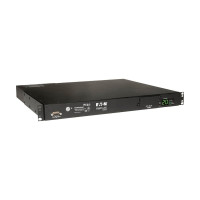 Tripp Lite PDUMH20HVAT 3.8kW Single-Phase Local Metered Automatic Transfer Switch PDU Two 200-240V C20 Inlets 8 C13 & 2 C19 Outputs 1U TAA PDU Series