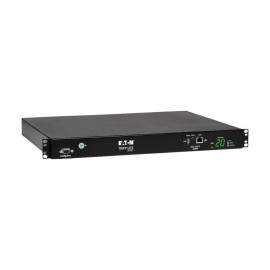 Tripp Lite PDUMH20HVATNET 3.8kW Single-Phase Switched Automatic Transfer Switch PDU Two 200-240V C20 Inlets 8 C13 & 2 C19 Outputs 1U TAA