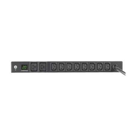 Tripp Lite PDUMH20HVL66 3.7kW 208/230V Single-Phase Local Metered PDU - 8 C13 & 2 C19 Outlets L6-20P Input 6 ft. Cord 1U PDU Series