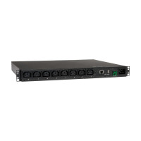 Tripp Lite PDUMH20HVNET Eaton 3.7kW Single-Phase 208/230V Switched PDU - LX Platform 8 C13 Outlets C20 Input with L6-20P Adapter 2.4m Cord 1U Rack-mount TAA PDU Series
