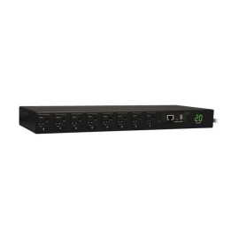 Tripp Lite PDUMH20NET Eaton 1.9kW Single-Phase Switched PDU - LX Interface 120V Outlets (16 5-15/20R) L5-20P/5-20P Input 12 ft. (3.66 m) Cord 1U Rack-Mount TAA