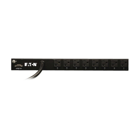 Tripp Lite PDUMH20NET Eaton 1.9kW Single-Phase Switched PDU - LX Interface 120V Outlets (16 5-15/20R) L5-20P/5-20P Input 12 ft. (3.66 m) Cord 1U Rack-Mount TAA PDU Series