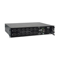 Tripp Lite PDUMH30AT 2.9kW Single-Phase Local Metered Automatic Transfer Switch PDU 2 120V L5-30P Inputs 24 5-15/20R & 1 L5-30R Outputs 2U TAA PDU Series