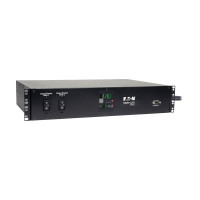 Tripp Lite PDUMH30HVAT 5.8kW Single-Phase Local Metered Automatic Transfer Switch PDU Two 200-240V L6-30P Inputs 16-C13 2-C19 & 1 L6-30R Outlet 2U TAA PDU Series