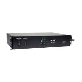 Tripp Lite PDUMH30HVAT 5.8kW Single-Phase Local Metered Automatic Transfer Switch PDU Two 200-240V L6-30P Inputs 16-C13 2-C19 & 1 L6-30R Outlet 2U TAA